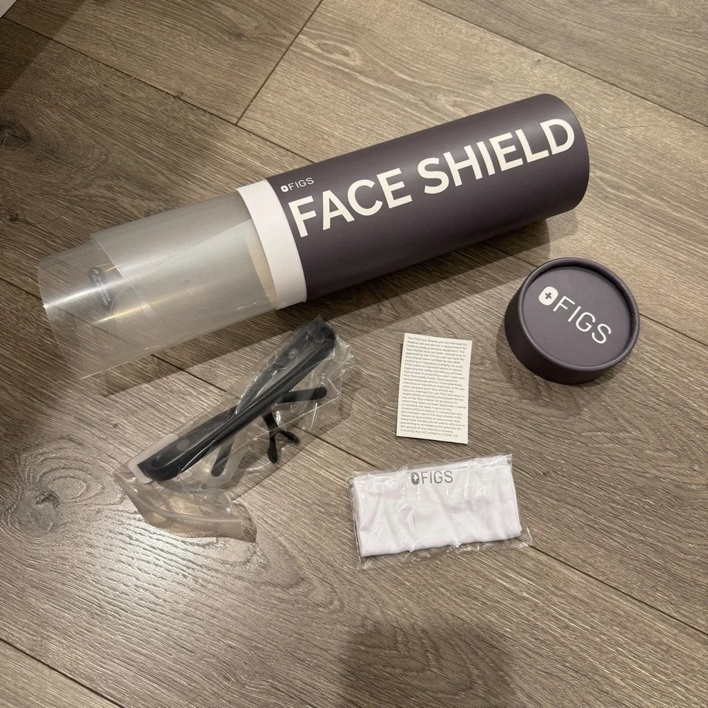 BNIB RARE Figs Face Shield